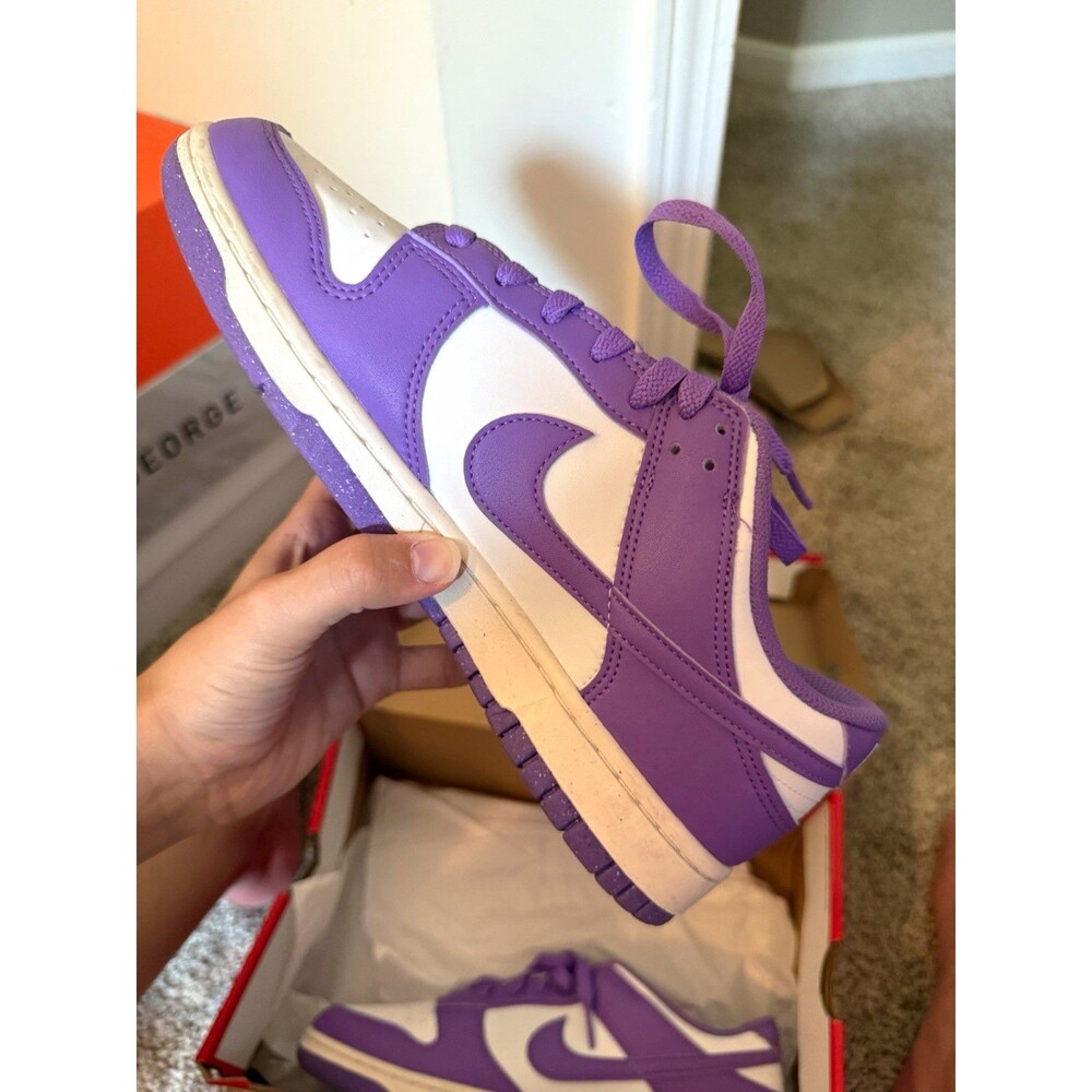 Nike Dunk Low Retro Championship Purple/White Men’s US 10.5 DD1391-104